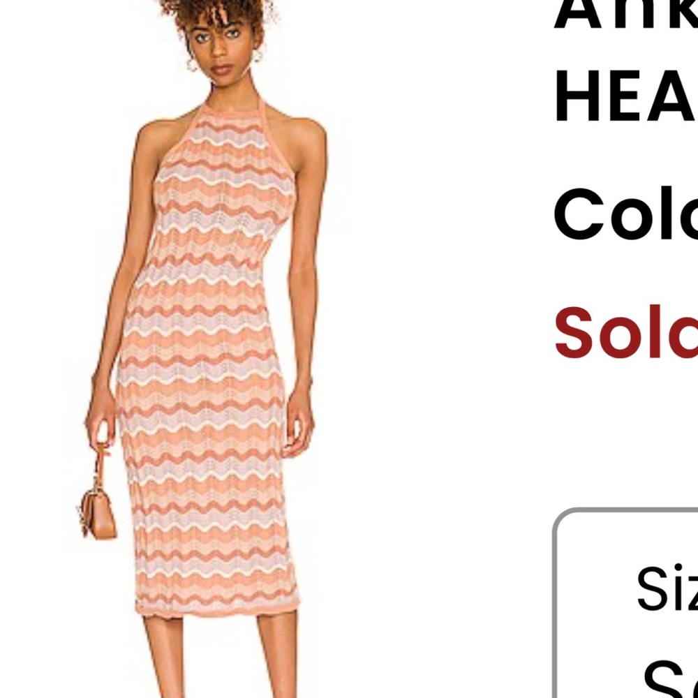 Elegant Halter Neck Zigzag Dress